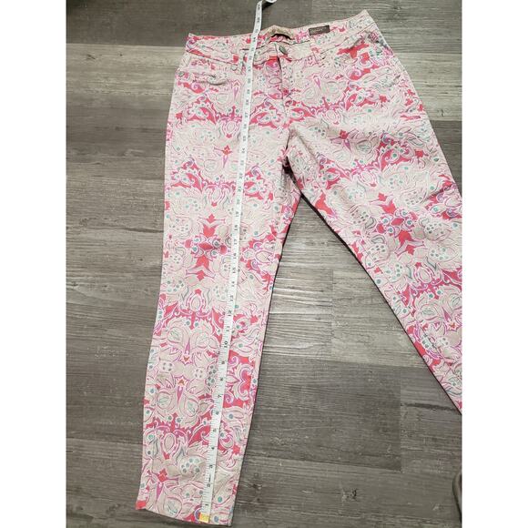 Nine West Vintage America Collection Matchstick Skinny Floral Print Jeans - Picture 5 of 6